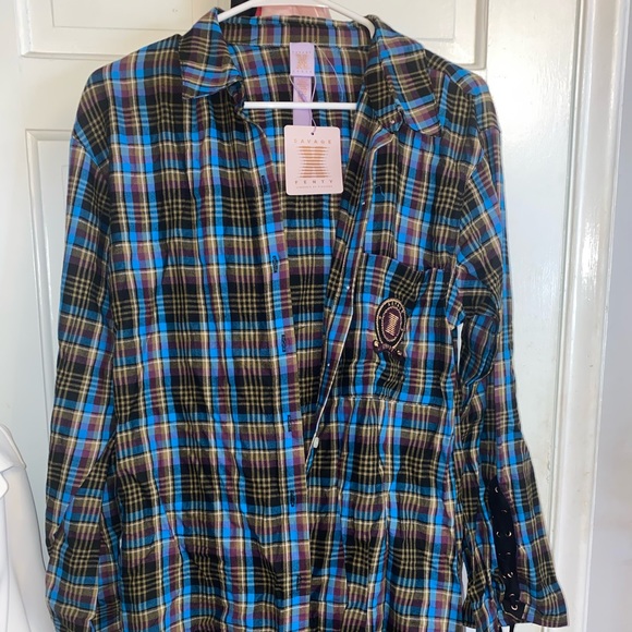 Savage X Fenty PJ Sleep Shirt - Picture 4 of 6